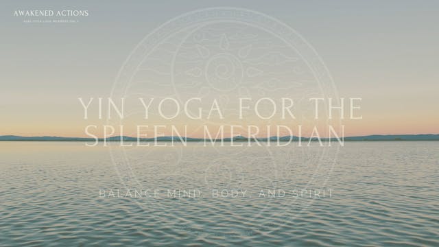 Yin Yoga for the Spleen Meridian