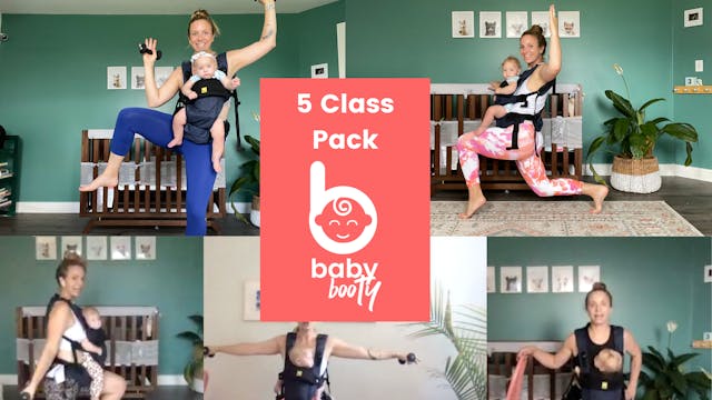 Baby Booty 5 Class Pack