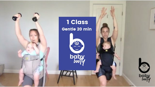 Baby Booty Single Class- Gentle Postpartum 20 min
