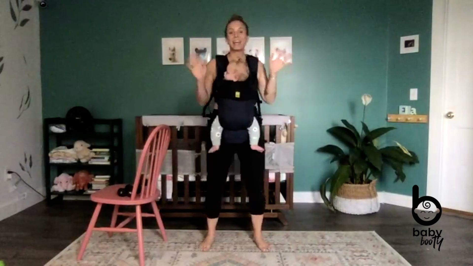 Baby Booty 30 minute live Zoom class recorded Aug 31, 2021