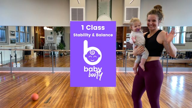 Baby Booty Stability & Balance Mini Class