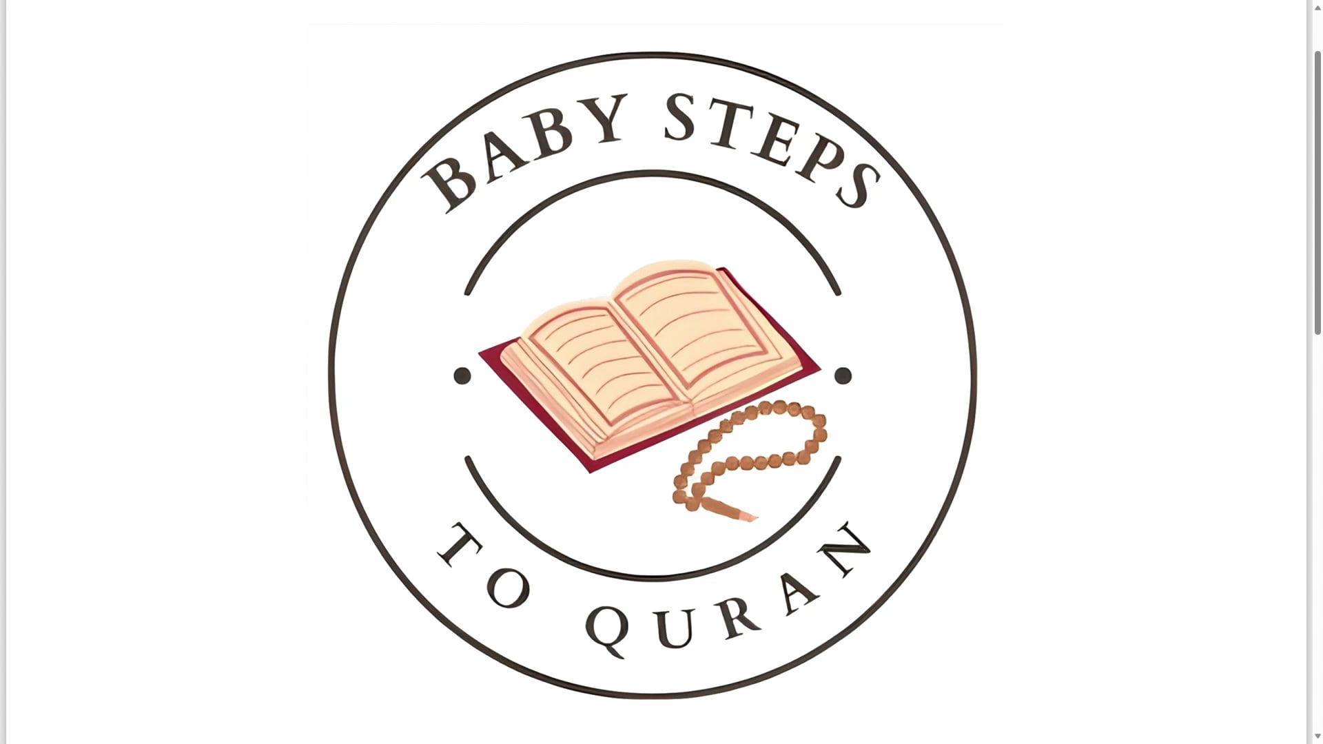 BABY STEPS TO QURAN ONLINE SERIES Video