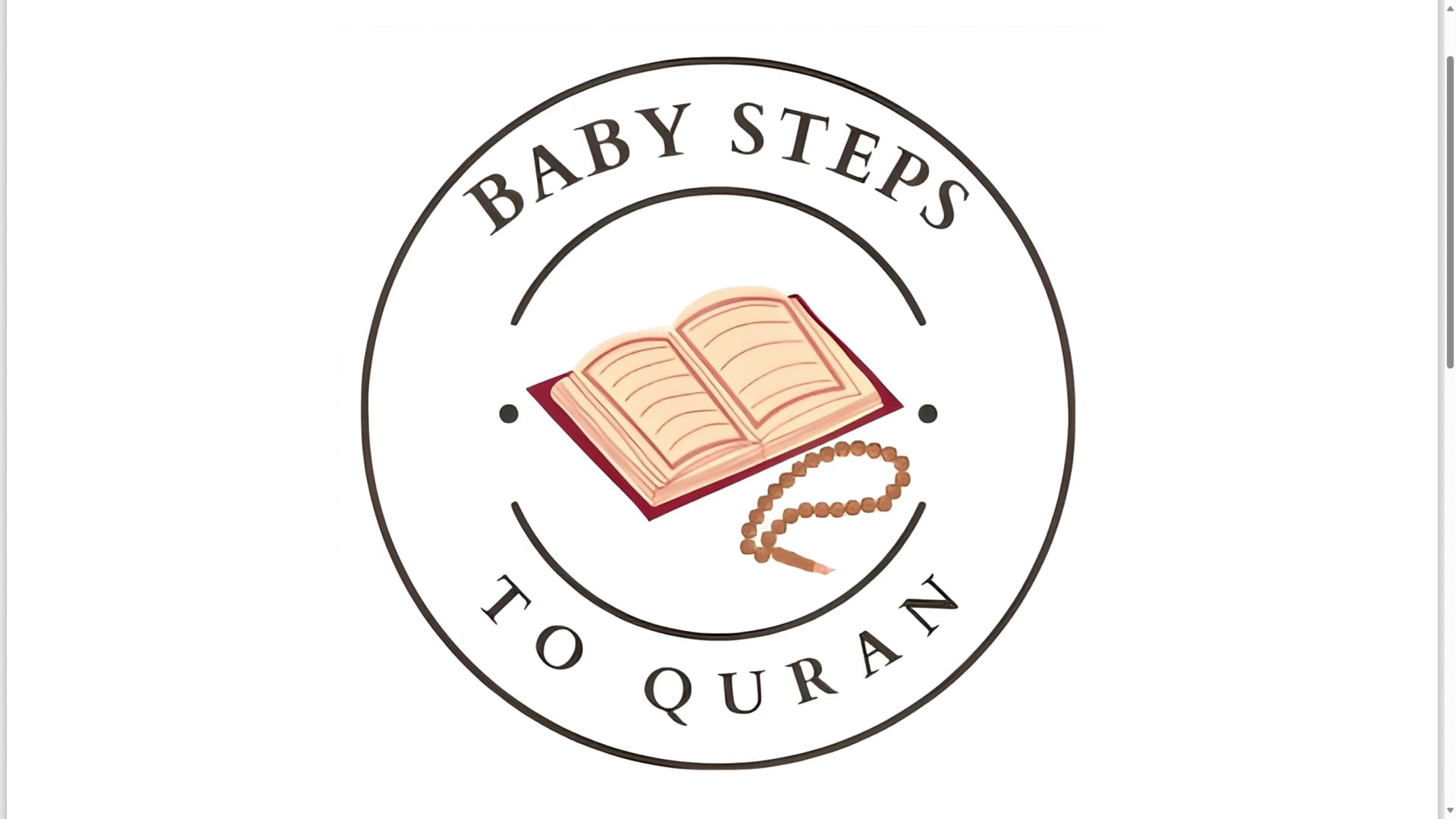 BABY STEPS TO QURAN ONLINE SERIES Video