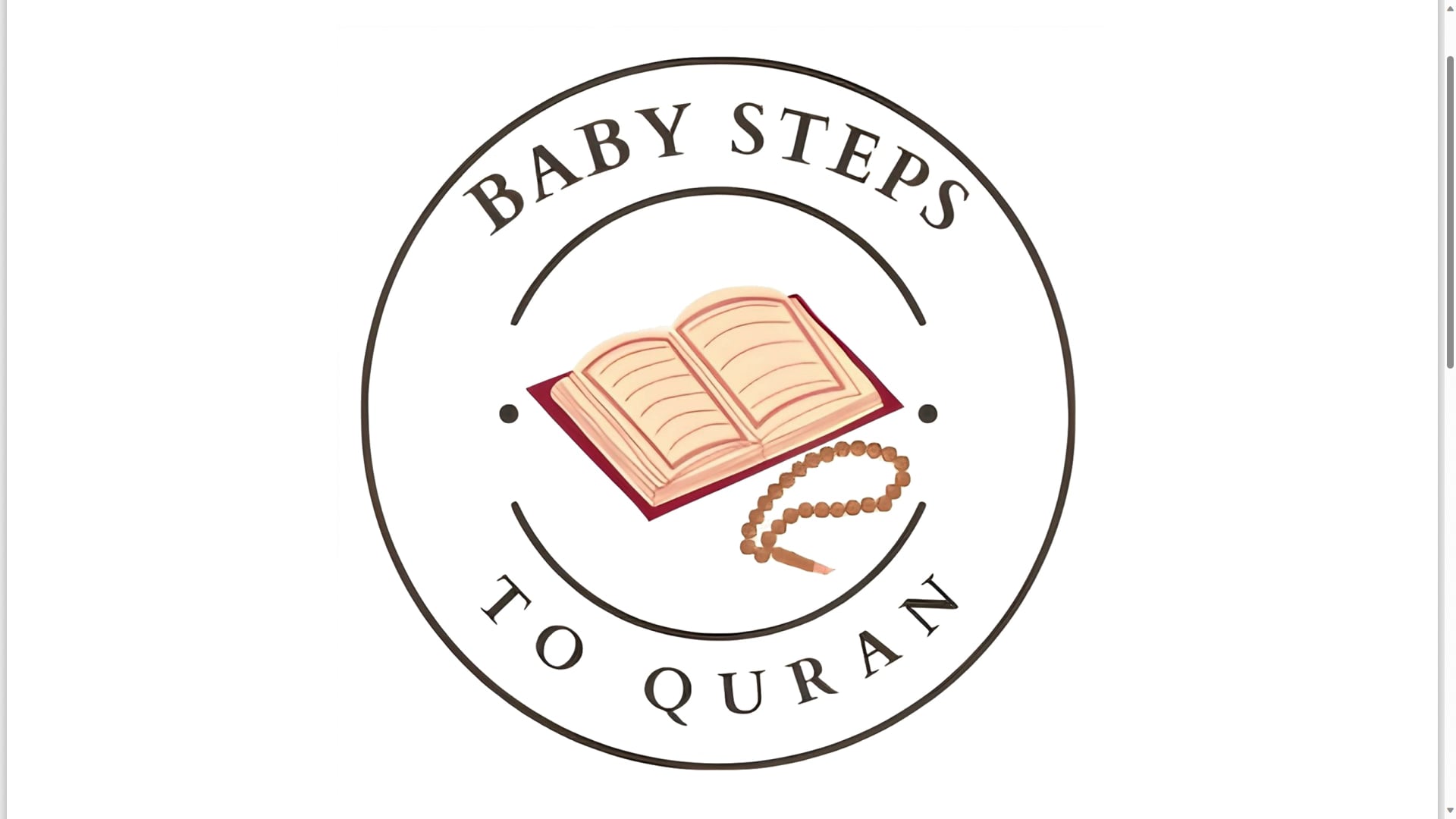 BABY STEPS TO QURAN ONLINE SERIES Video