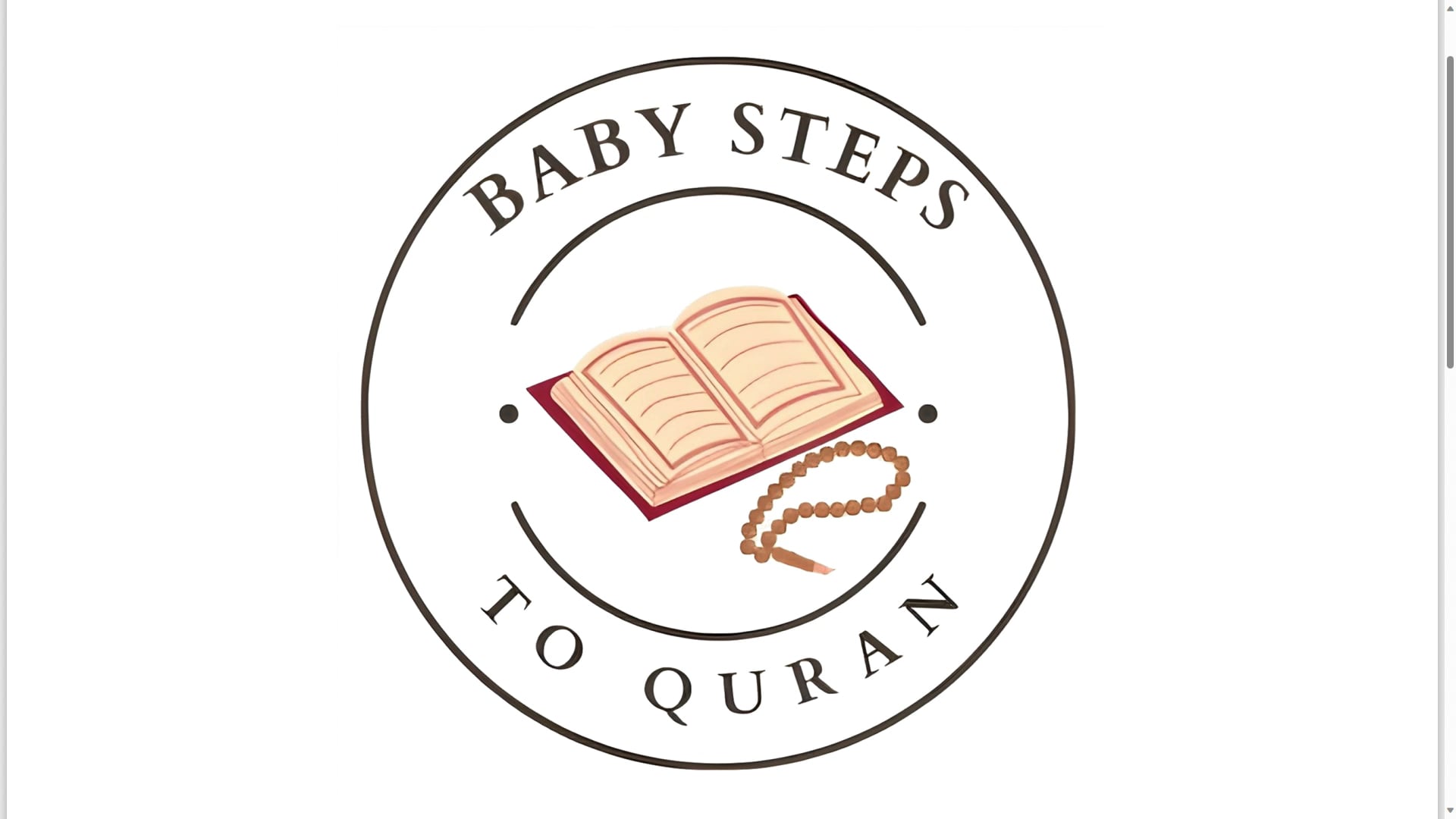 BABY STEPS TO QURAN ONLINE SERIES Video