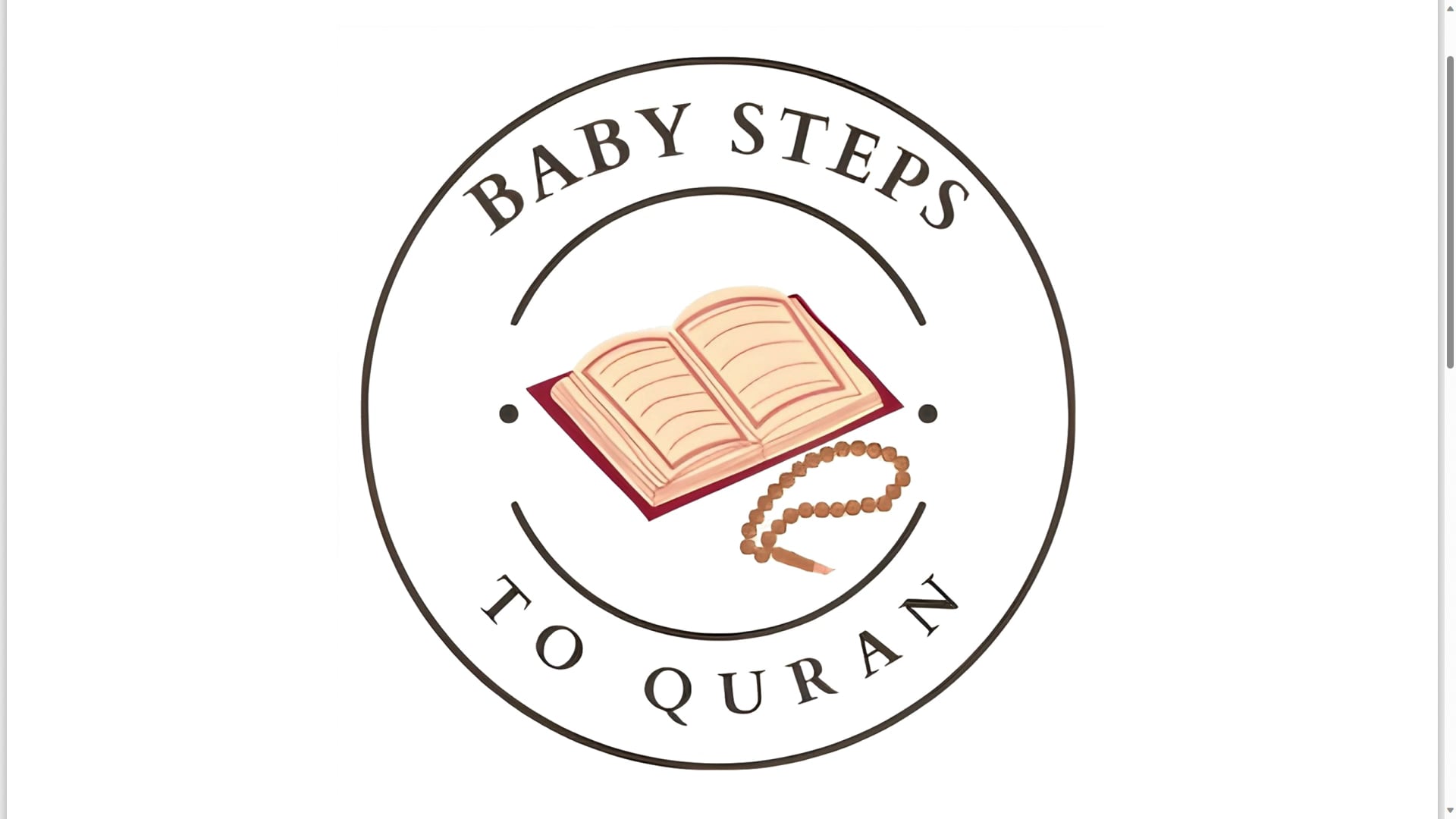 BABY STEPS TO QURAN ONLINE SERIES Video