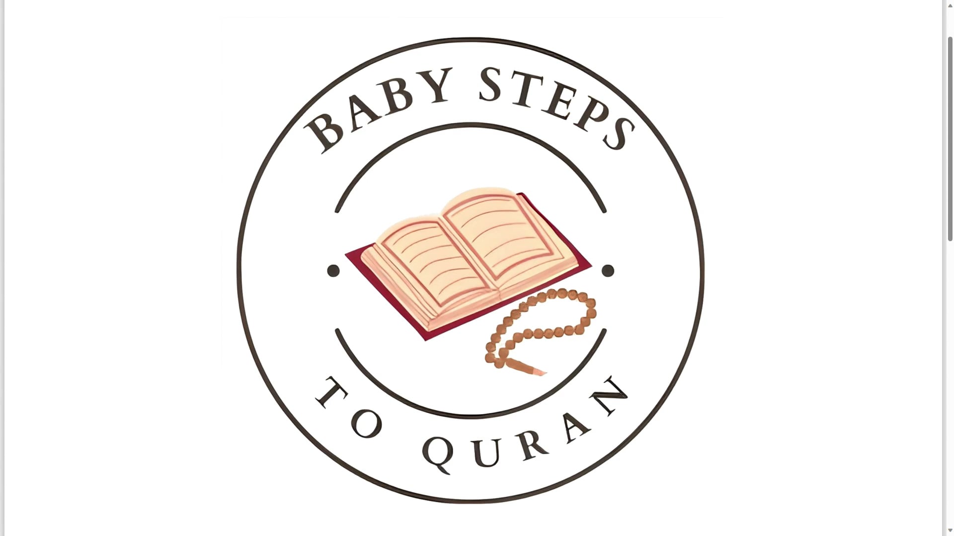 BABY STEPS TO QURAN ONLINE SERIES Video