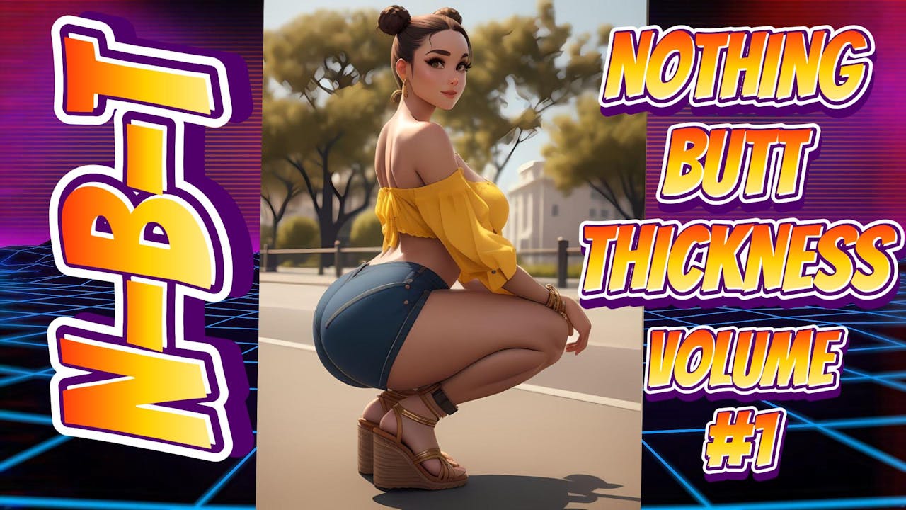 Nothing butt thickness (NBT) Curvy Ai thick girls