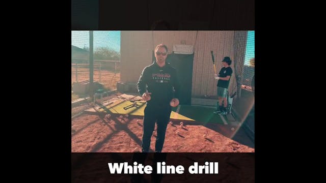 White line drill 