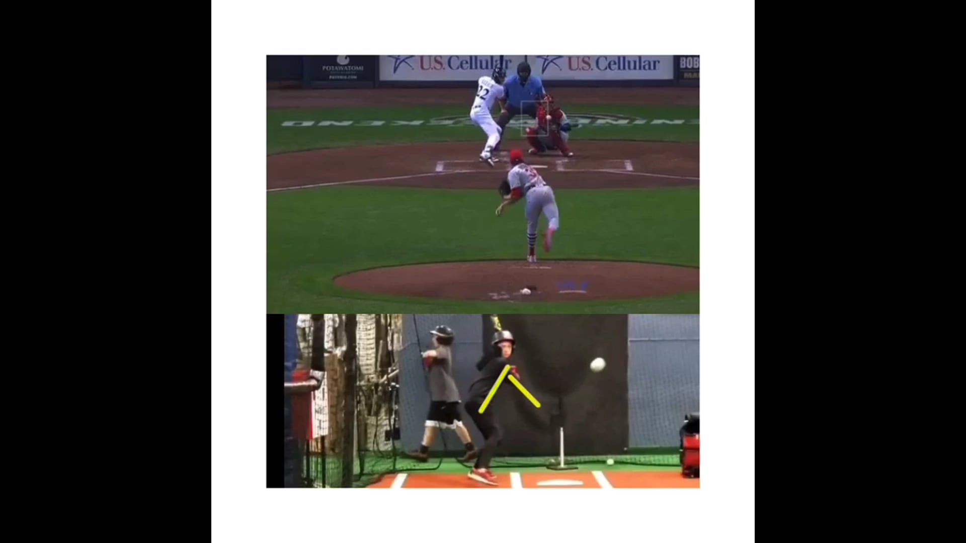 Separation with good front side 