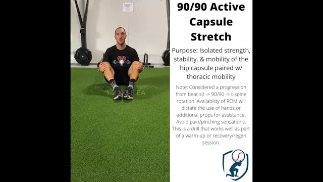 Hip mobility - Exercise 5 - 90/90 T S...