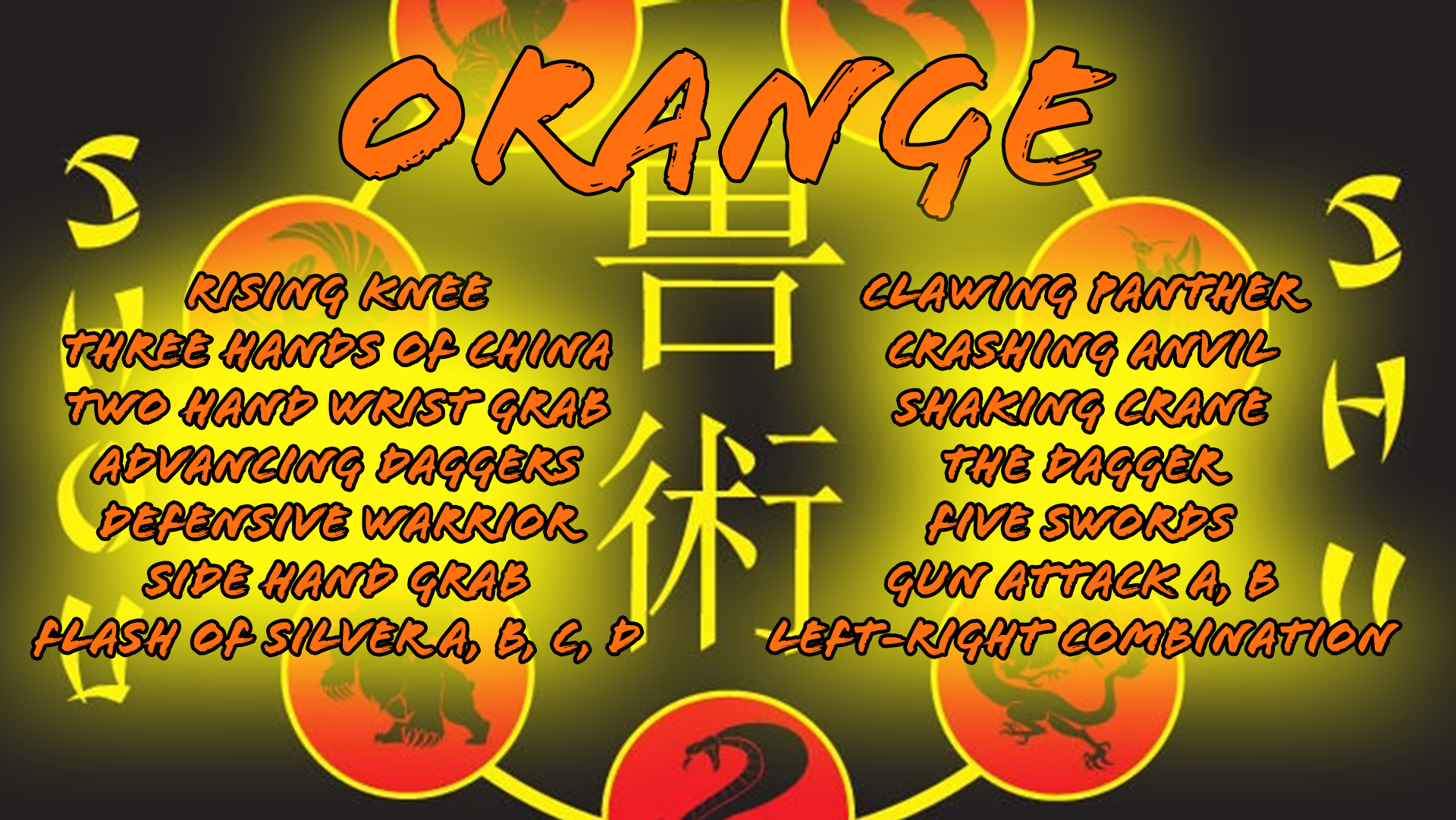 Orange Card (Second)