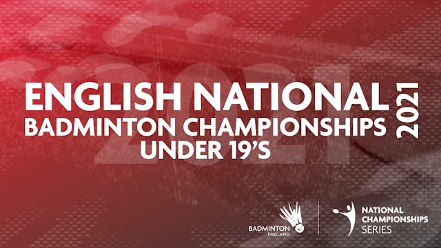 U19 English National Badminton Championships