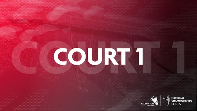 Court 1 | Saturday 21st August | Afternoon | Round 1&2