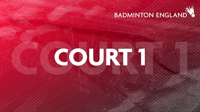 Court 1 | Saturday 21st August | Morning | Round 1&2