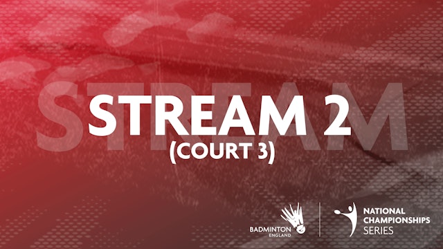 Stream 2 (Court 3) | Sunday 12th December | Morning | 