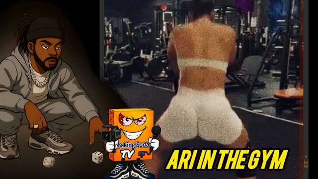 Ari in the gym
