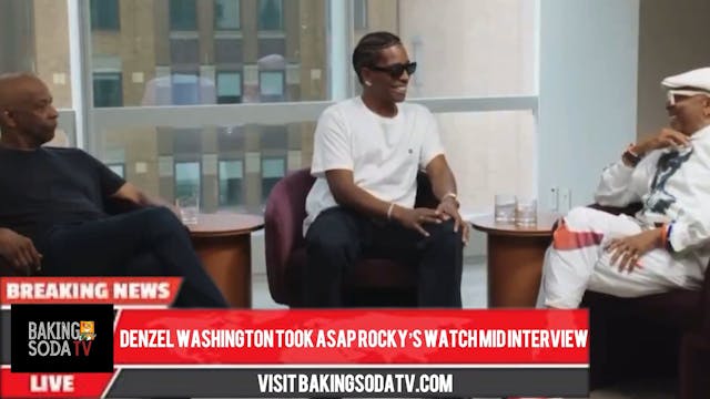 ASAP Rocky Gets His Watch Taken By De...