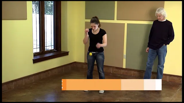 3 ball bounce behind back