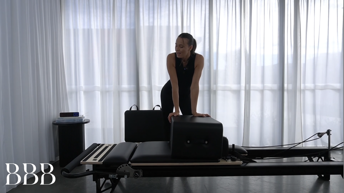 REFORMER BOX & JUMP BOARD SET UP