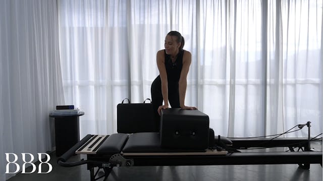 REFORMER BOX & JUMP BOARD SET UP