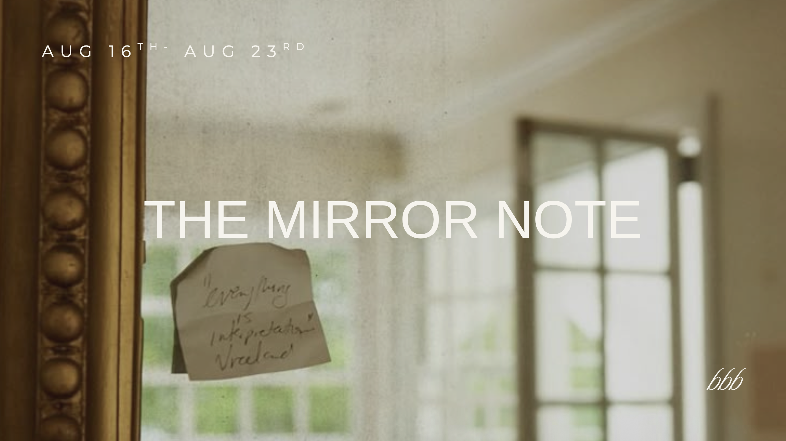 The Mirror Note