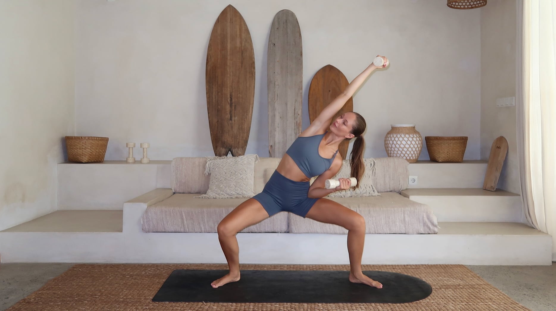 15 Min Standing Arms, Abs & Glutes