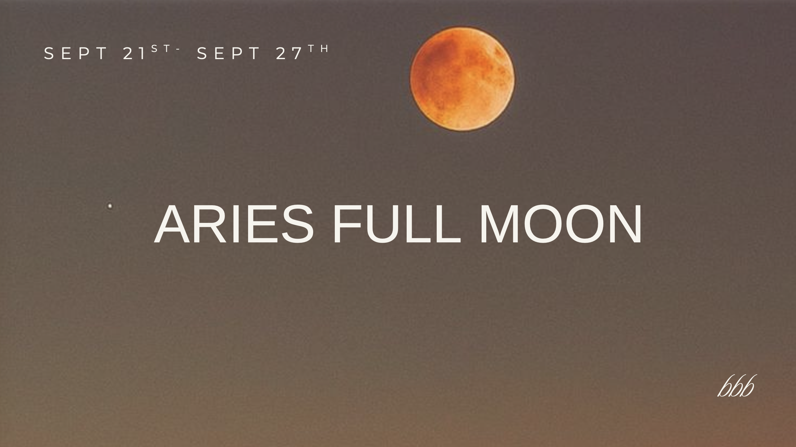 Aries Full Moon