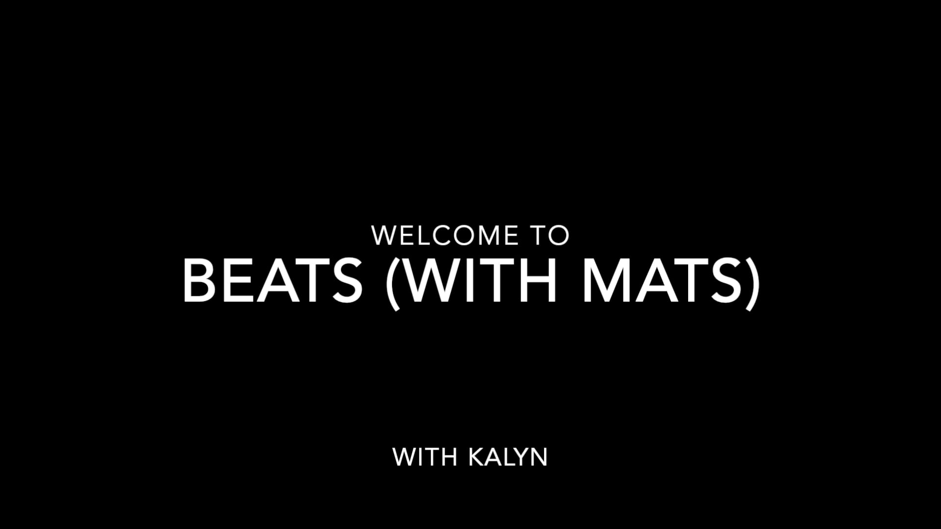Ballet Beats®  Video