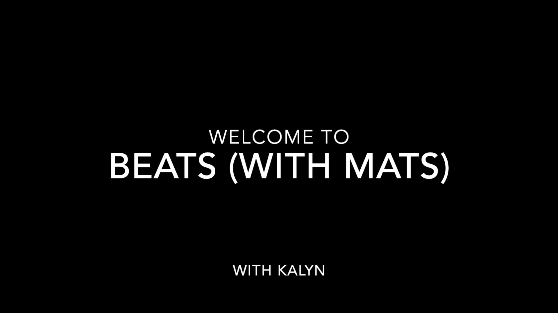 B E A T S (WITH MATS) (25)