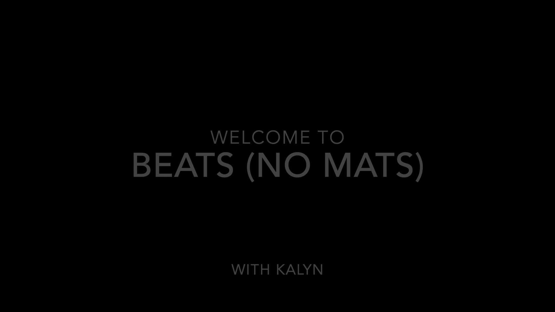 Ballet Beats®  Video
