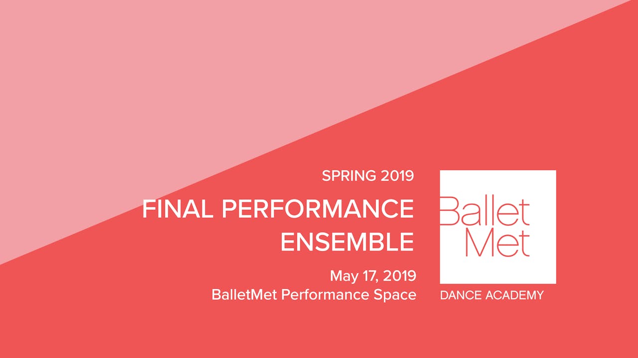 2019 Spring Performance Ensemble 05/17/2019