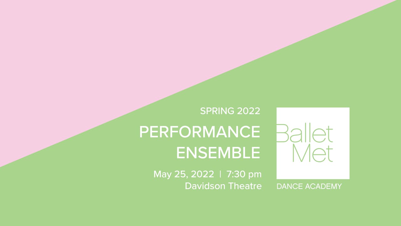 2022 Spring Performance Ensemble 05/25/2022