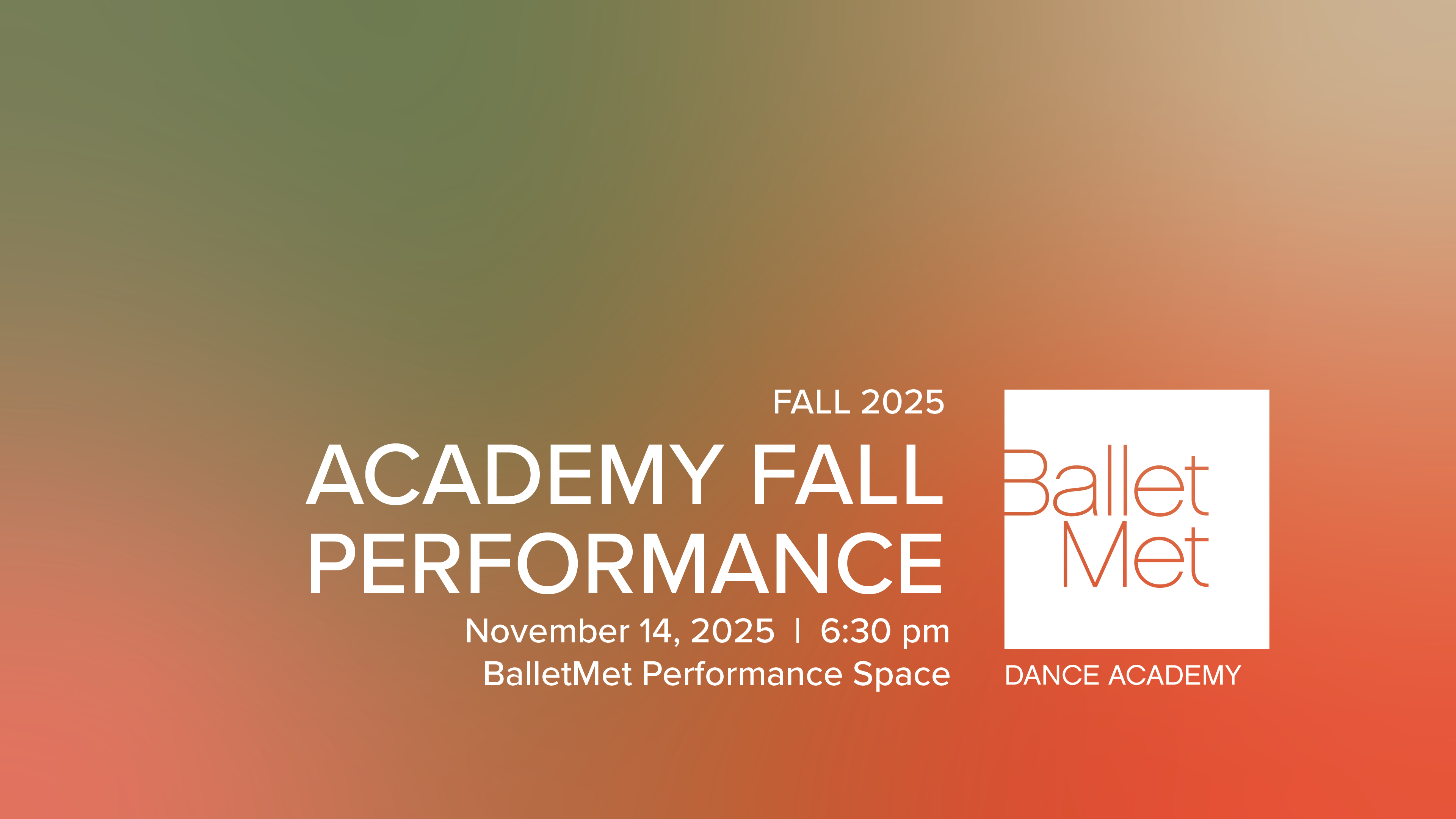 2025 Fall Performance Ensemble 11/14/2025 6:30pm
