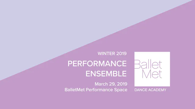 2019 Winter Performance Ensemble 03/29/2019