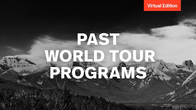 Past World Tour Programs