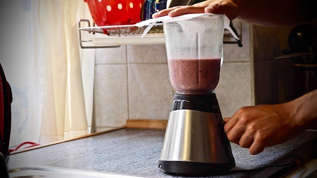 My Pre-Workout smoothie recipe!
