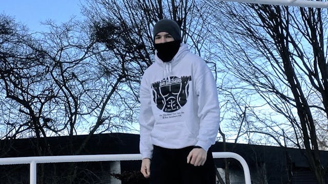 Training in the cold winter