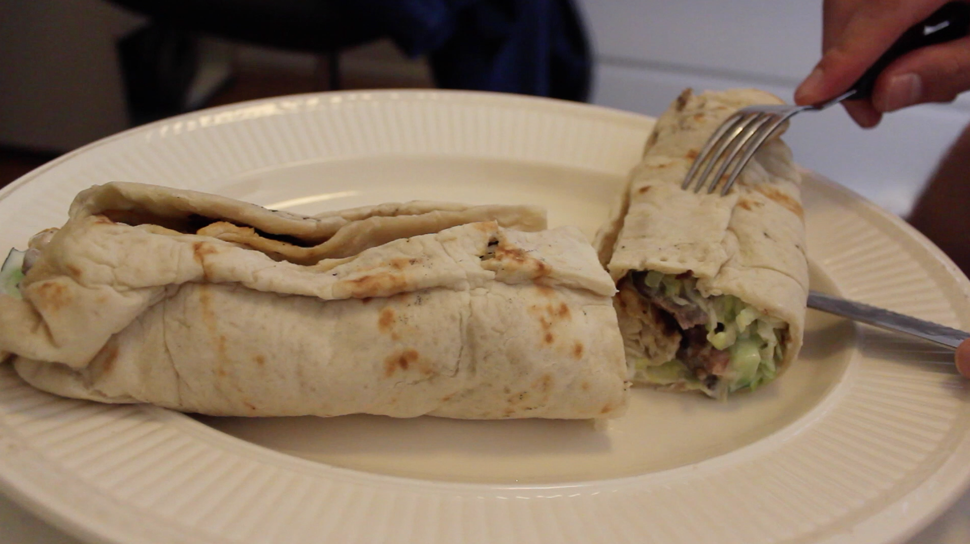 A "not that unhealthy" lunch!