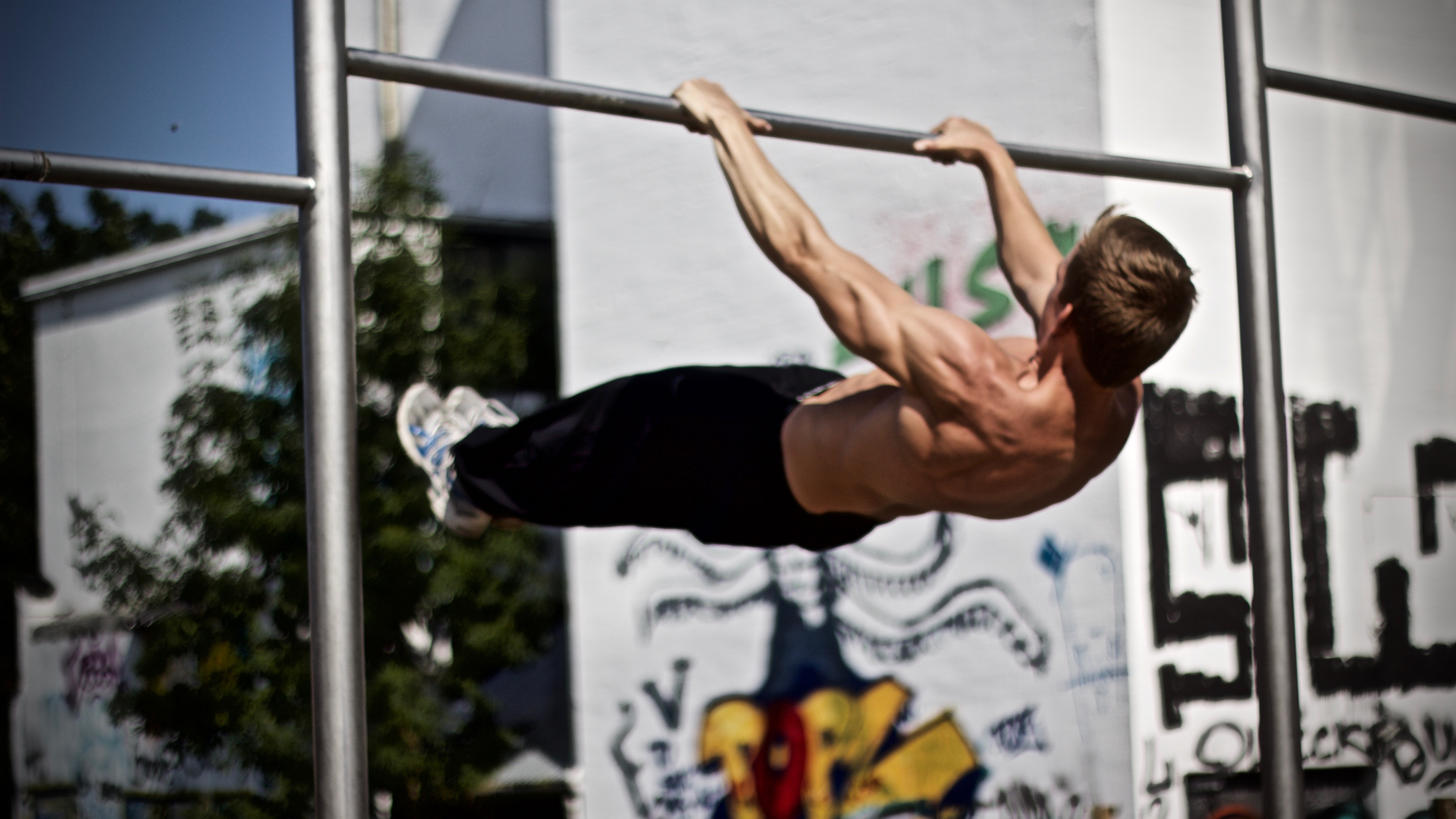Front lever tutorial