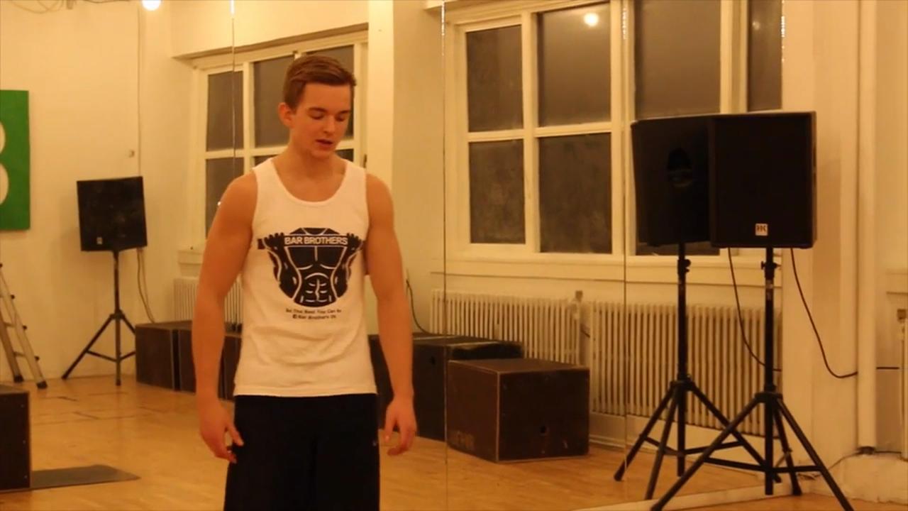 Box jump + pistol squat