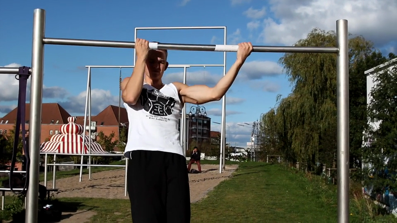 Around the clock chin-ups