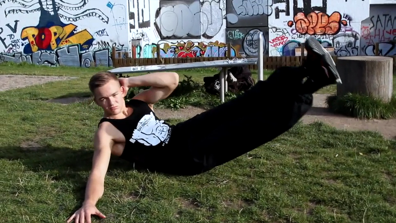 Lying side leg raises