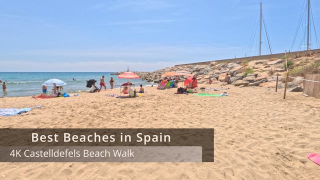 6km Castelldefels Beach Walk