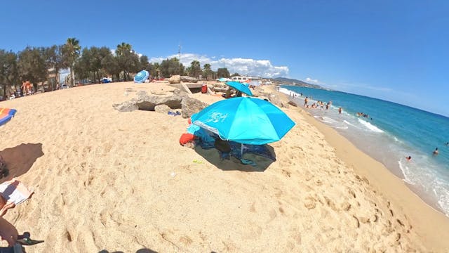 Seeker Badalona Beach Walk 4 Aug