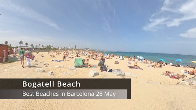 Bogatell Beach 28 May