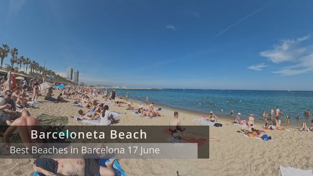 Barceloneta Beach 17 June