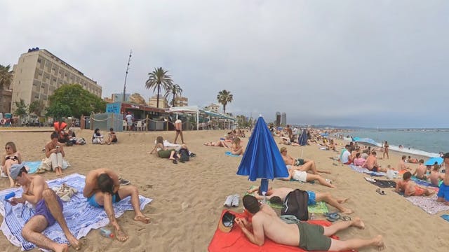 Barcelona Beach 10 June