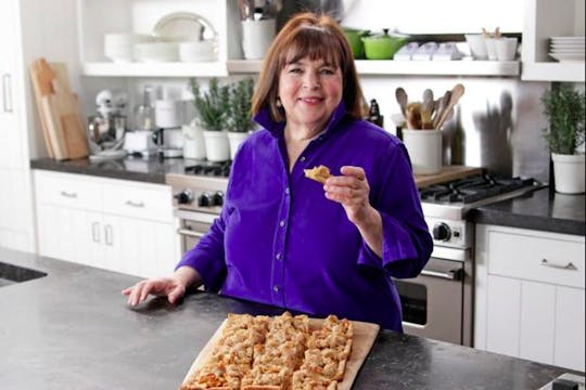 Ina Makes BBQ Chicken Flatbread