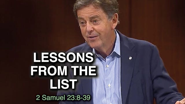 Lessons from the List 